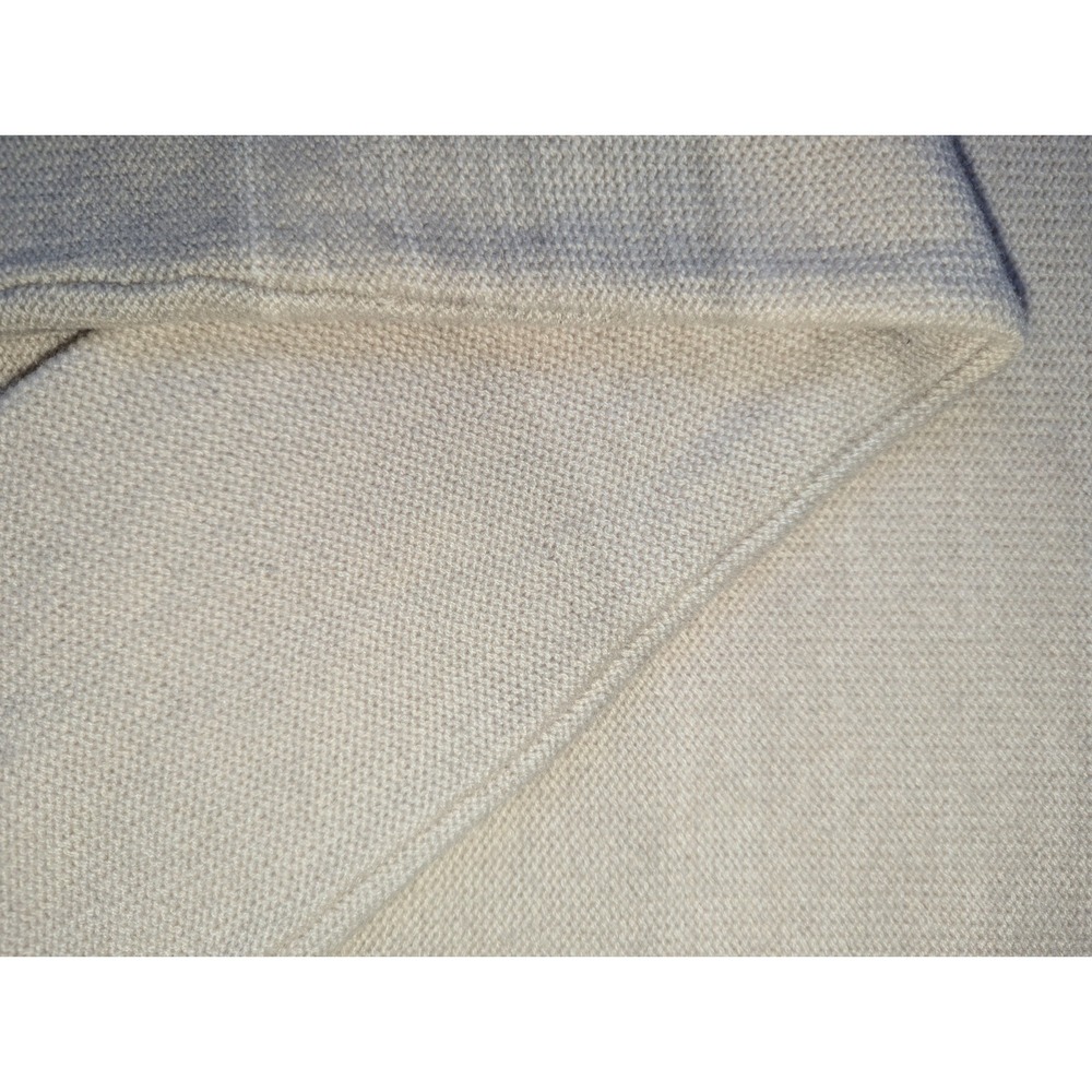 Vince Cashmere Gray Pink Ombre Striped Slouchy Sweater - Picture 3 of 14